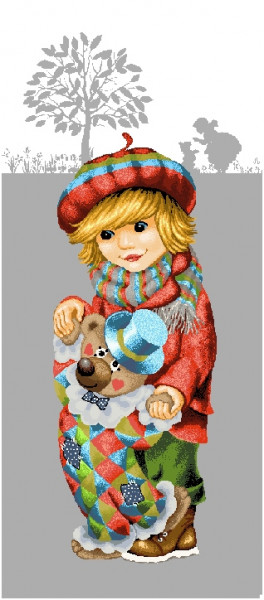 Мальчик с клоуном